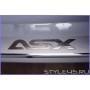 Наклейка на задний бампер Mitsubishi ASX