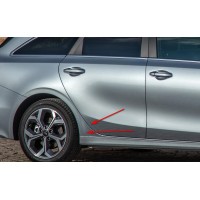 Наклейки антигравийные 84211J7001, 87539J7000, 84221J7001, 87549J7000 Kia cee'd 3 CD на заднюю дверь и арку крыла