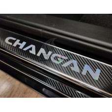 Наклейки на пороги Changan Alsvin Наклейки на пороги Changan Alsvin