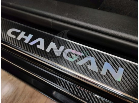 Наклейки на пороги Changan Alsvin Наклейки на пороги Changan Alsvin