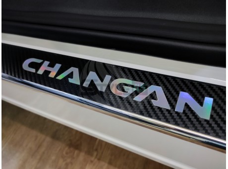 Наклейки на пороги Changan UNI-K Наклейки на пороги Changan UNI-K
