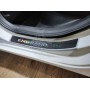 Наклейки на пороги Geely Emgrand SS11