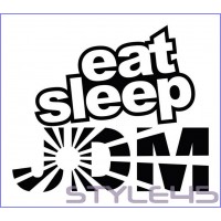 Наклейка Eat Sleep JDM (151)