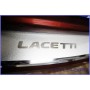 Наклейка на задний бампер Chevrolet Lacetti