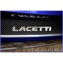 Наклейка на задний бампер Chevrolet Lacetti