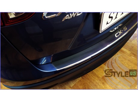 Наклейка на задний бампер Mazda CX-5