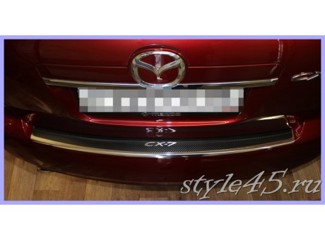Наклейка на задний бампер Mazda CX-7