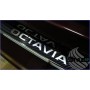 Наклейка на задний бампер Skoda Octavia A5
