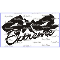 Наклейка 4х4 extreme (170)