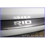 Наклейка на задний бампер Kia Rio 4