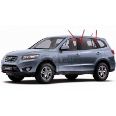 Наклейки на стойки дверей Hyundai Santa Fe CM