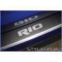 Наклейка на задний бампер Kia Rio X-Line