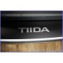 Наклейка на задний бампер для Nissan Tiida 1 Седан. Хетчбек