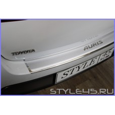 Наклейка на задний бампер для Toyota Auris 2