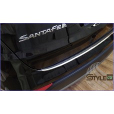 Наклейка на задний бампер Hyundai Santa Fe DM