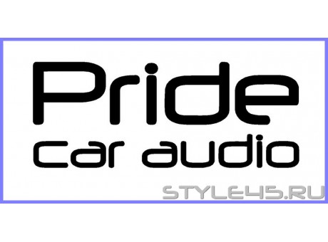 Наклейка на авто "Pride car audio"