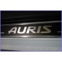 Наклейки на пороги для Toyota Auris 2