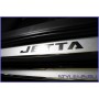 Наклейки на пороги для Volkswagen Jetta