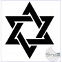 Наклейка Символ иудаизма