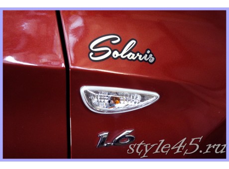 Наклейка для Hyundai Solaris 